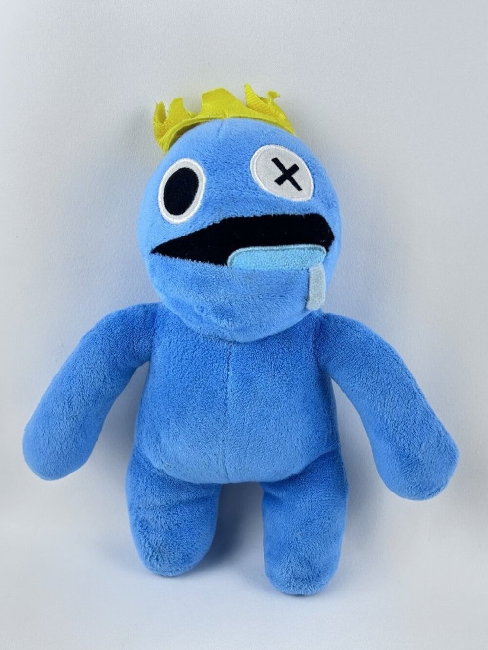 Rainbow Friends Blue King Plush Toy 12" Roblox